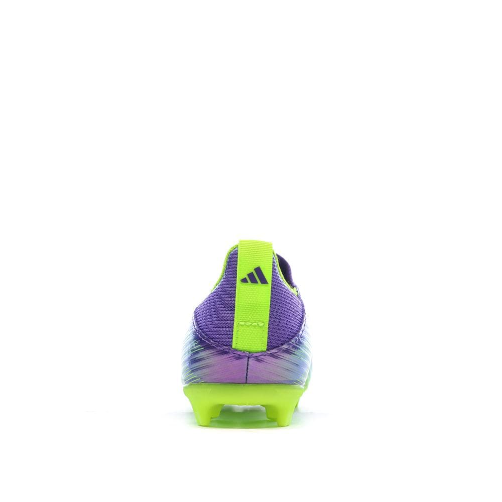 Chaussures de Foot Violet/Jaune Junior Adidas F50 League Ll FG/MG 3