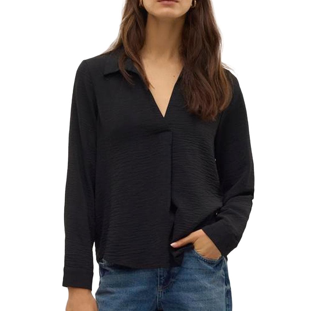 Blouse Noire Femme Vero Moda Malva 1