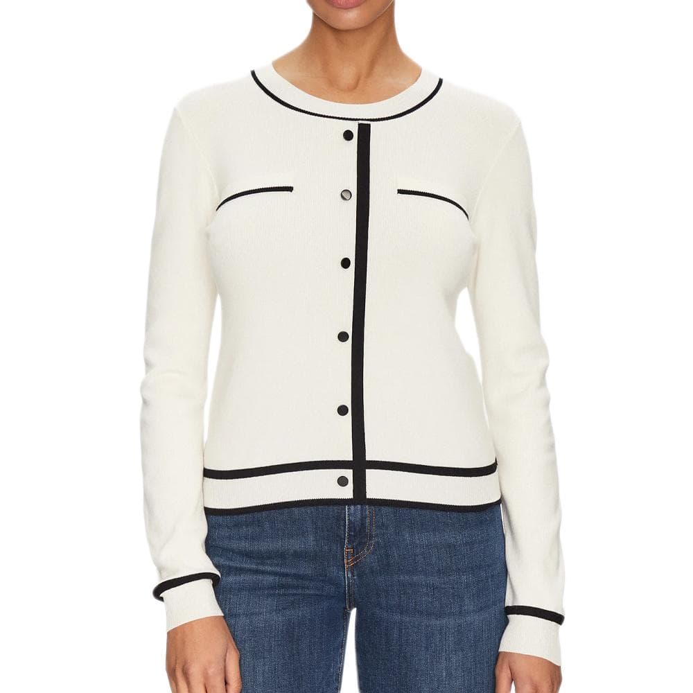Pull Écru Femme Morgan Bicolore 1