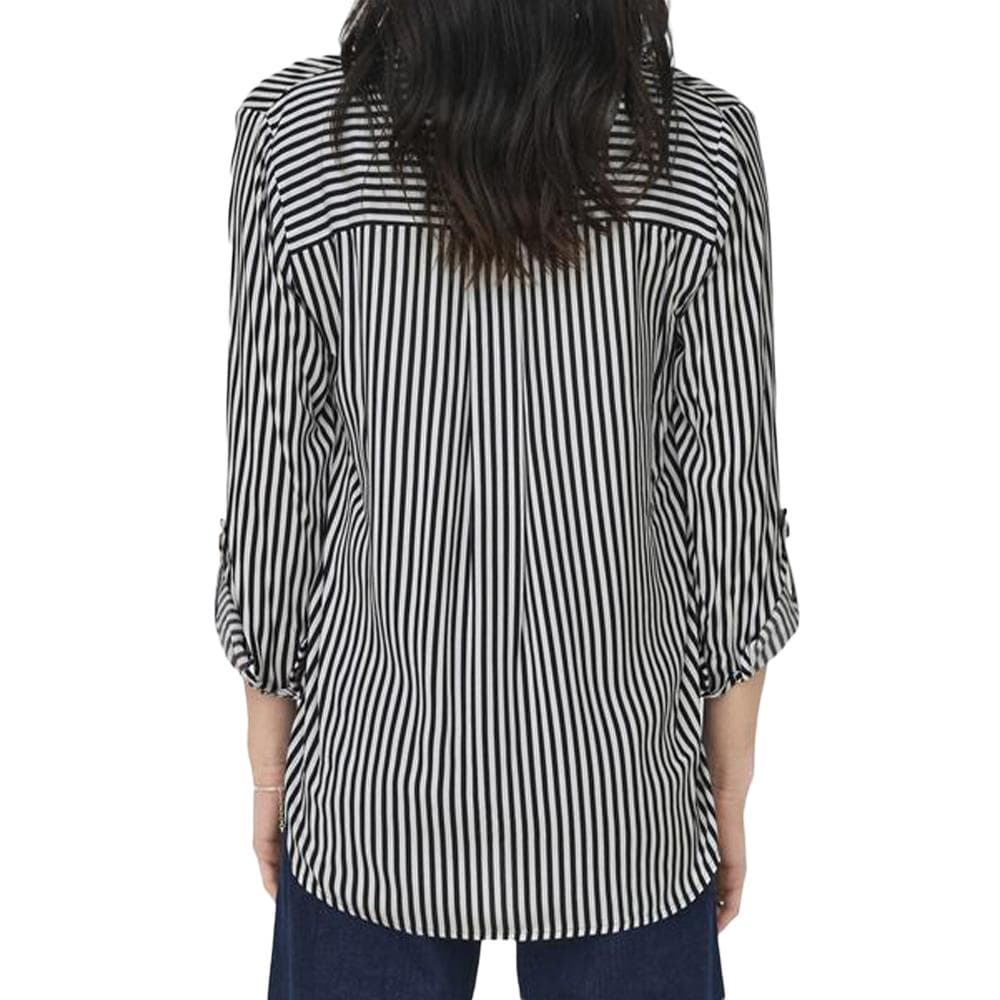 Chemise à Rayures Blanc/Marine Femme JDY Laurel 2