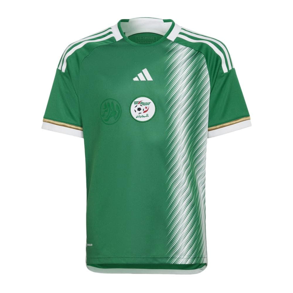 Algérie Maillot de foot Extérieur Vert Garçon Adidas 2022 1