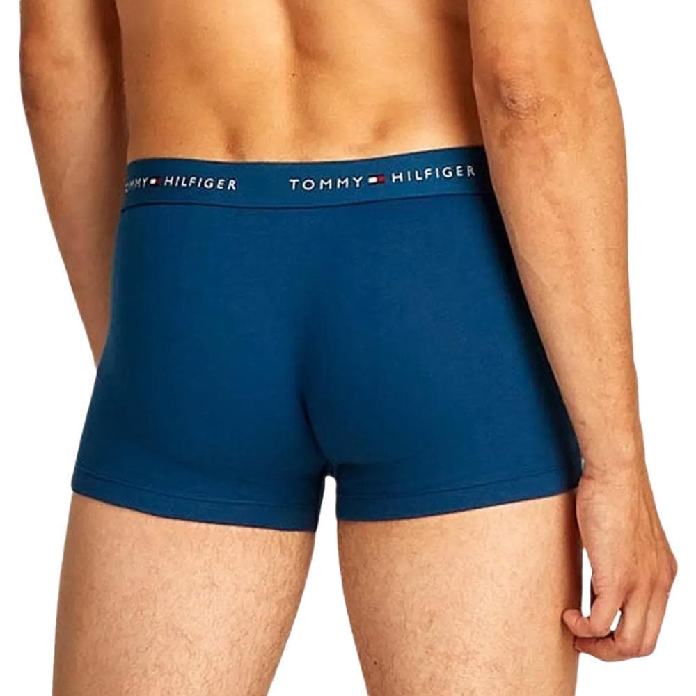 X3 Boxers Bleu Homme Tommy Hilfiger 3p Trunk Dtm 3