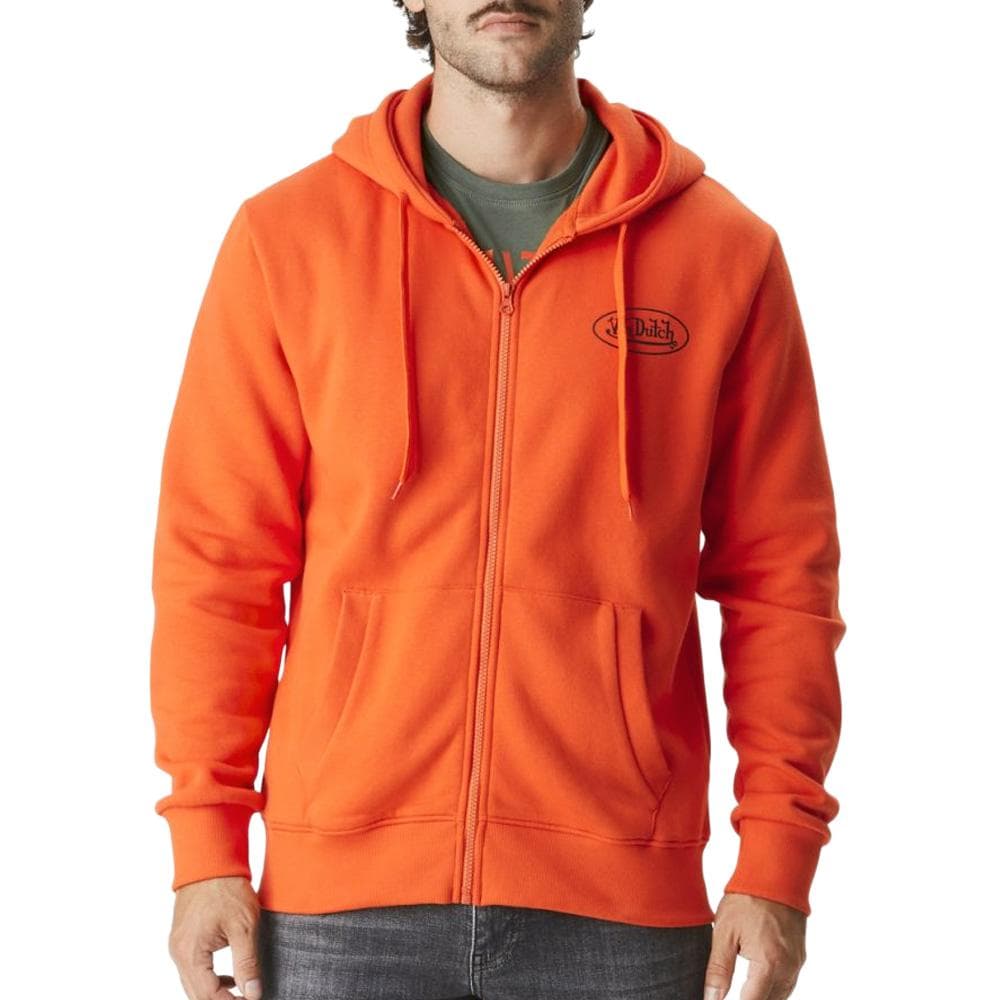 Sweat Zippé Orange Homme Von Dutch SLIRW 1