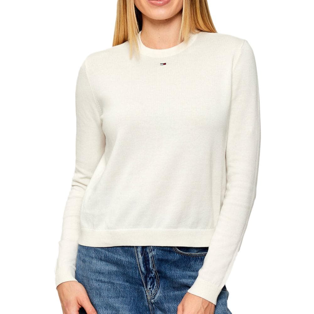 Pull Ecru Femme Tommy Hilfiger Essential 1