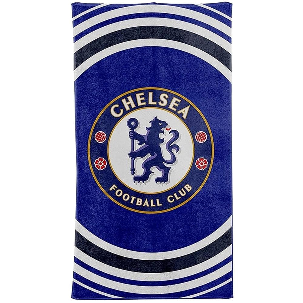 CHELSEA Serviette de Plage Bleu Sport Zone 140x70cm 1