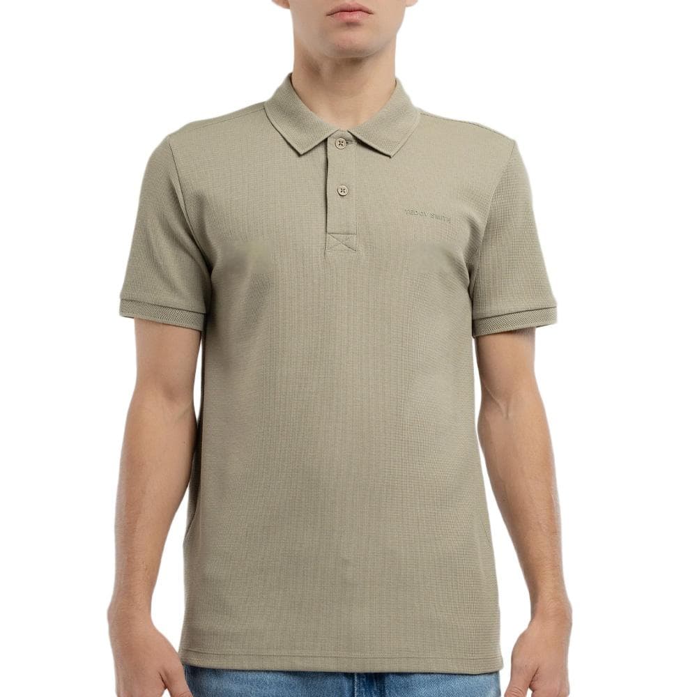 Polo Kaki Homme Teddy Smith Joel 1