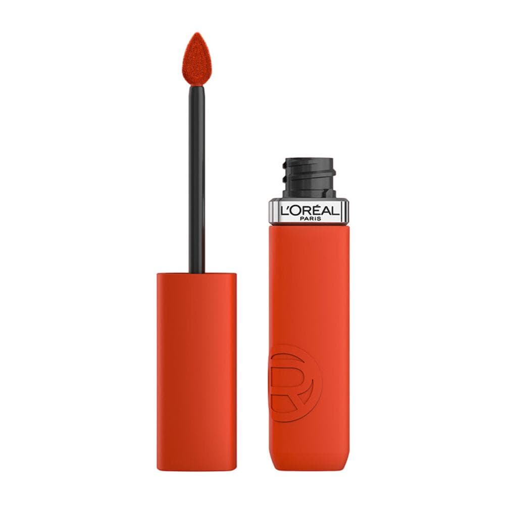 Encre à Lèvres Liquide Mate Rouge Signature L'Oréal Paris 300 Sunbathing 1