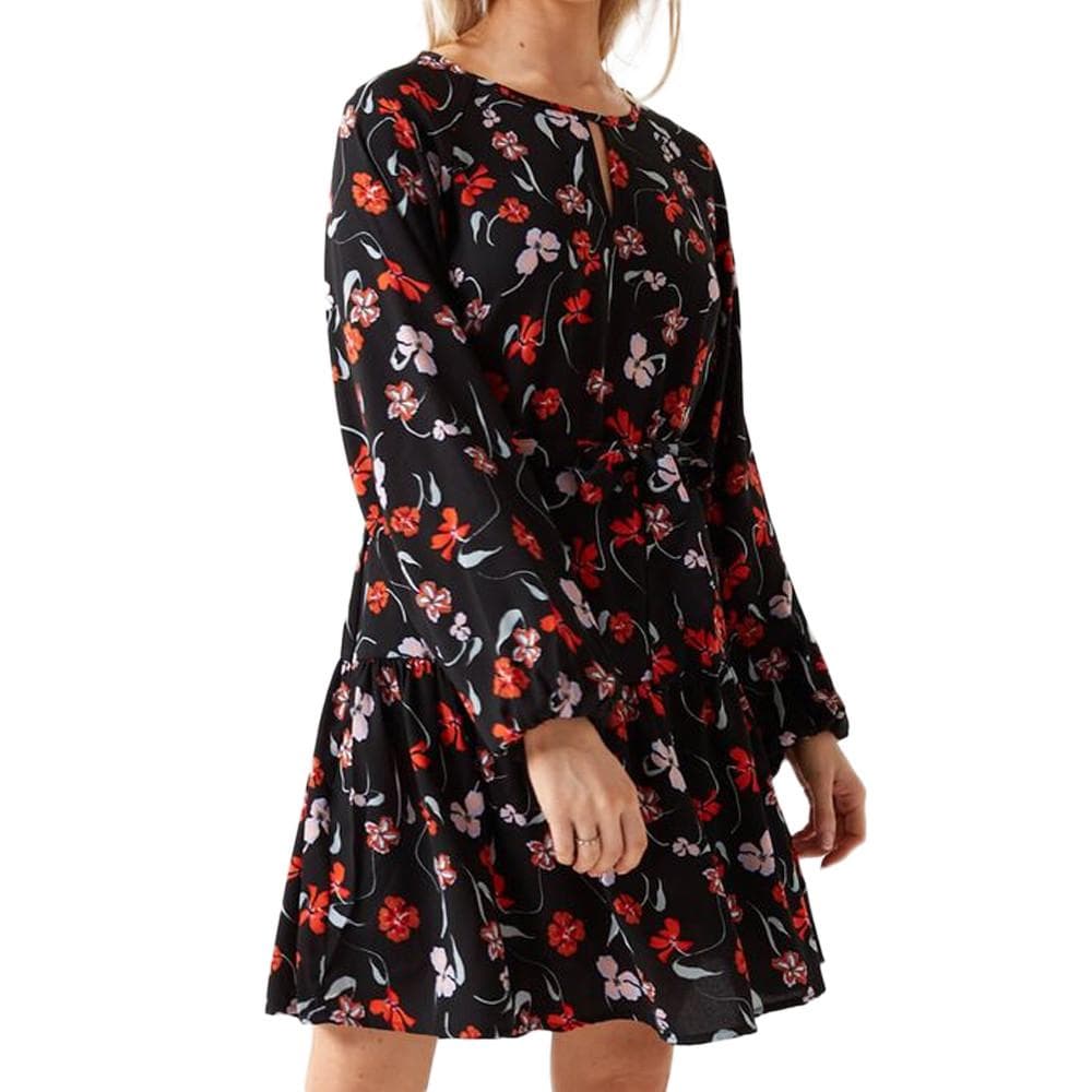 Robe Noir à fleurs Femme JDY Edith 1