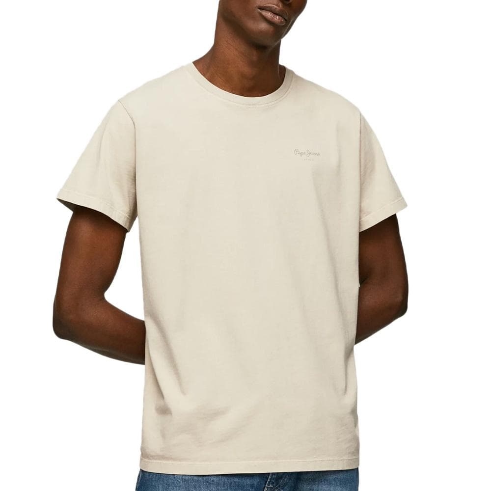 T-shirt Ecru Homme Pepe jeans Jacko PM508664 1