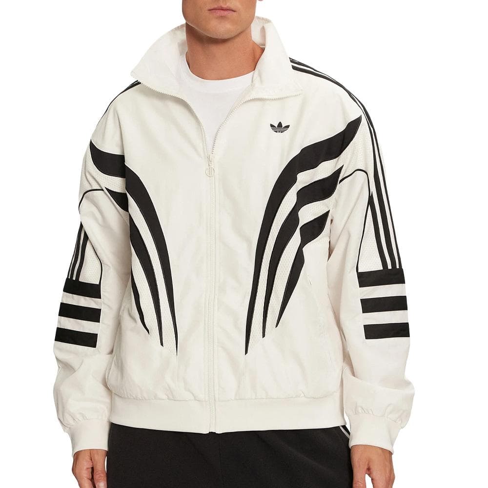 Veste Blanche/Noire Homme Adidas Q3 Atl 1