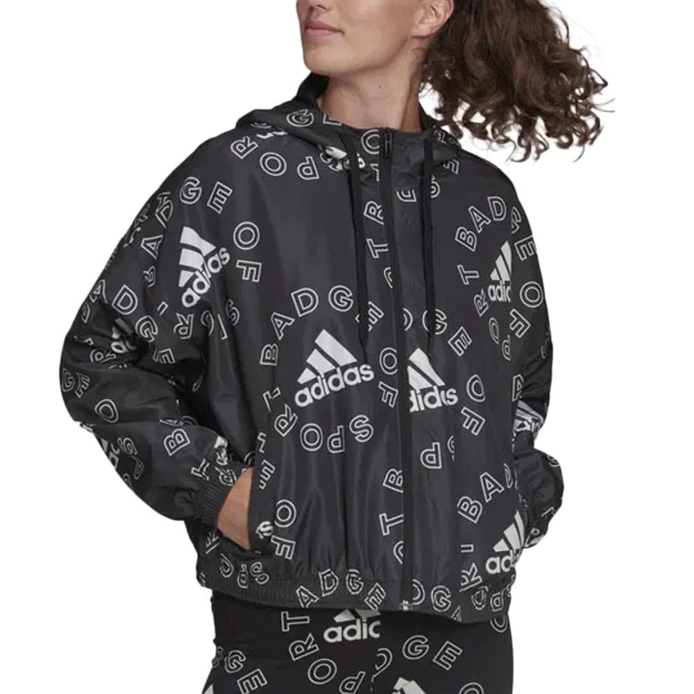 Veste Noire Femme Adidas Bluv 1