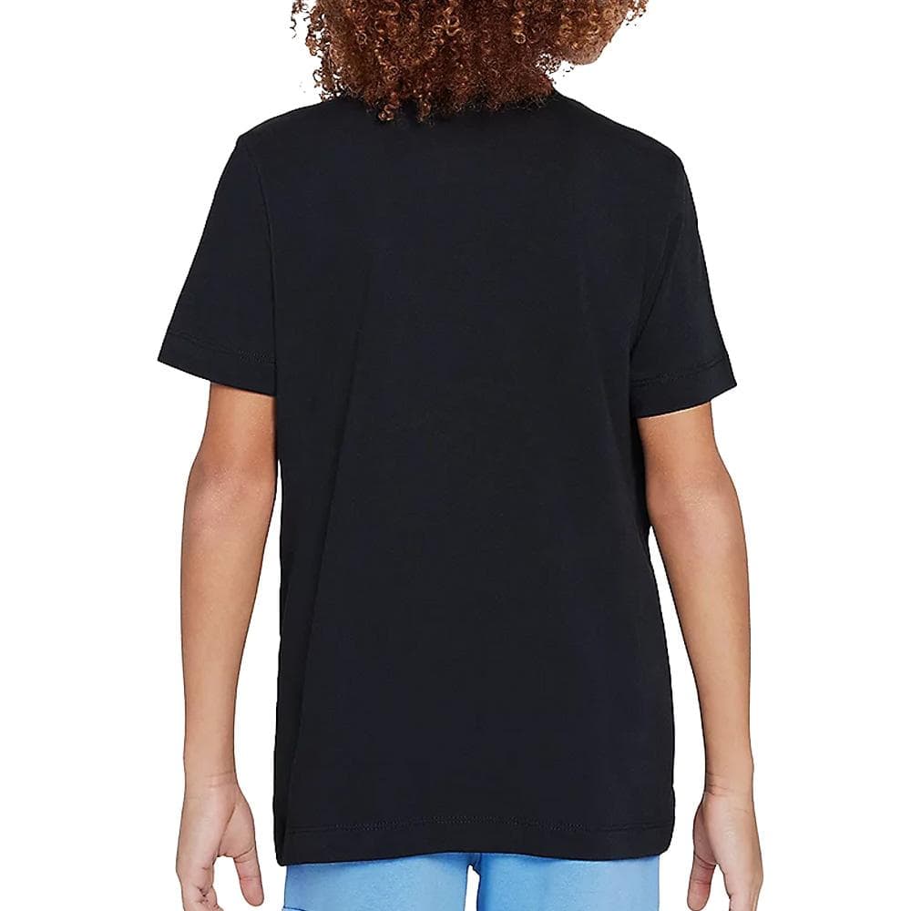 T-Shirt Noir/Bleu Garçon Nike HV6970 2