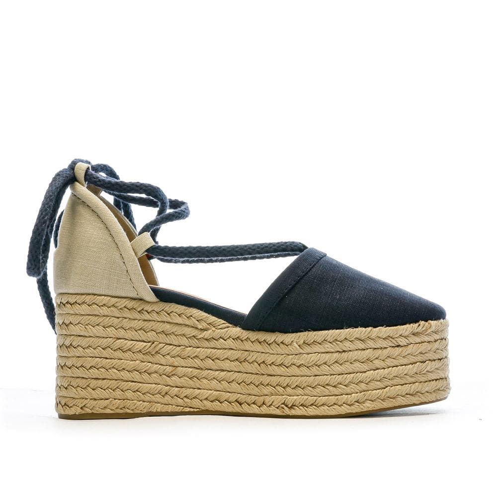 Chaussures compensées Marine Femme Tommy Hilfiger Linen 2