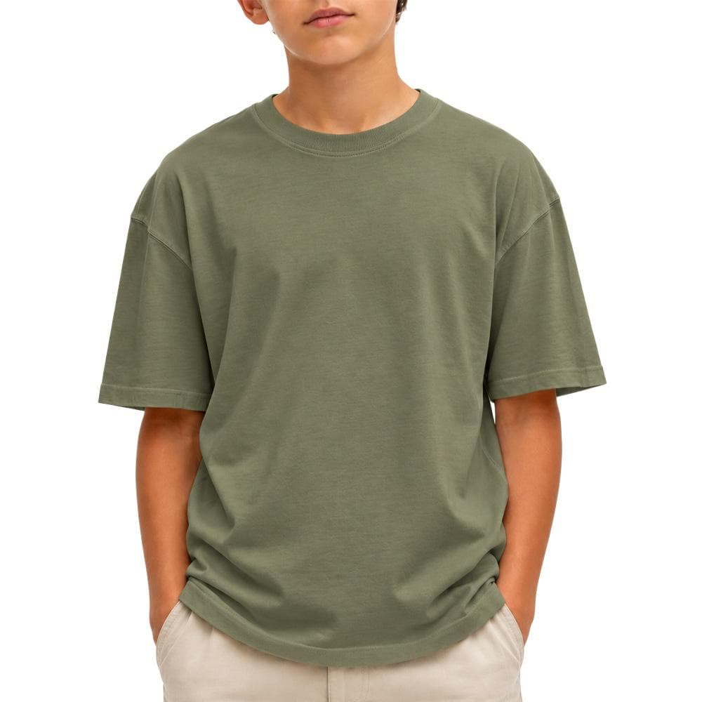 T-Shirt Kaki Garçon Paname Brothers 1
