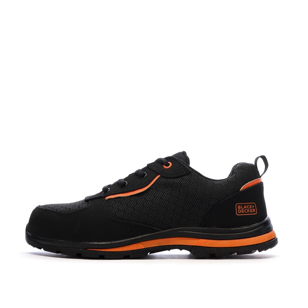 Chaussures de Sécurité Noir/Orange Homme Black + Decker 121459 1