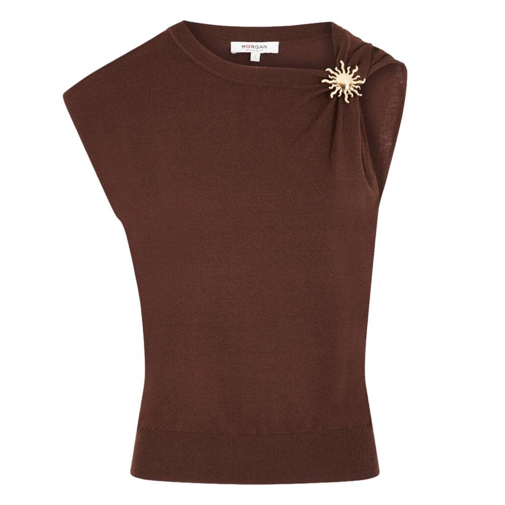 Top Marron Femme Morgan MCHOCO 3