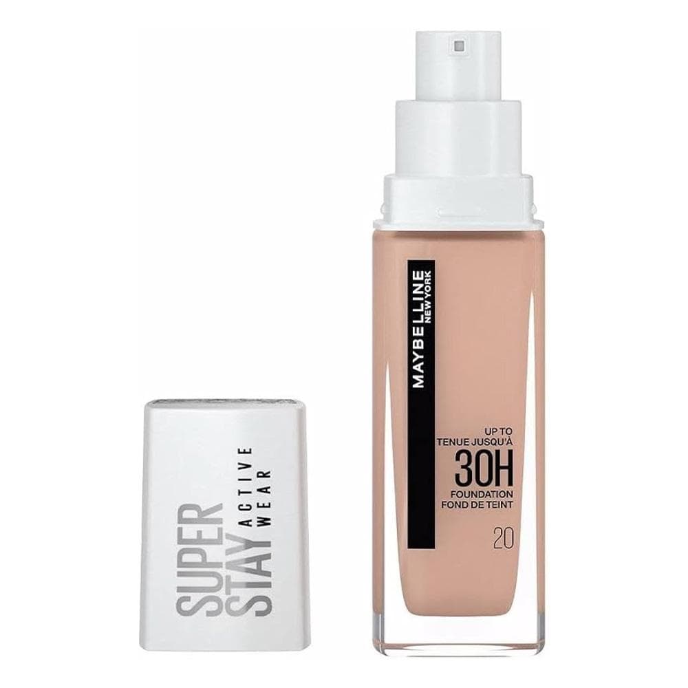 Fond de teint Gemey Maybellin New York SuperStay Active Wear 30H 020 Beige Eclat 1