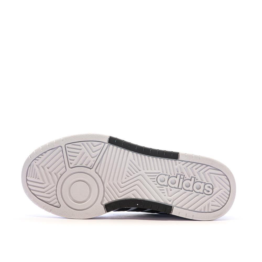 Baskets Blanches/Noires Femme Adidas Hoops 3.0 5