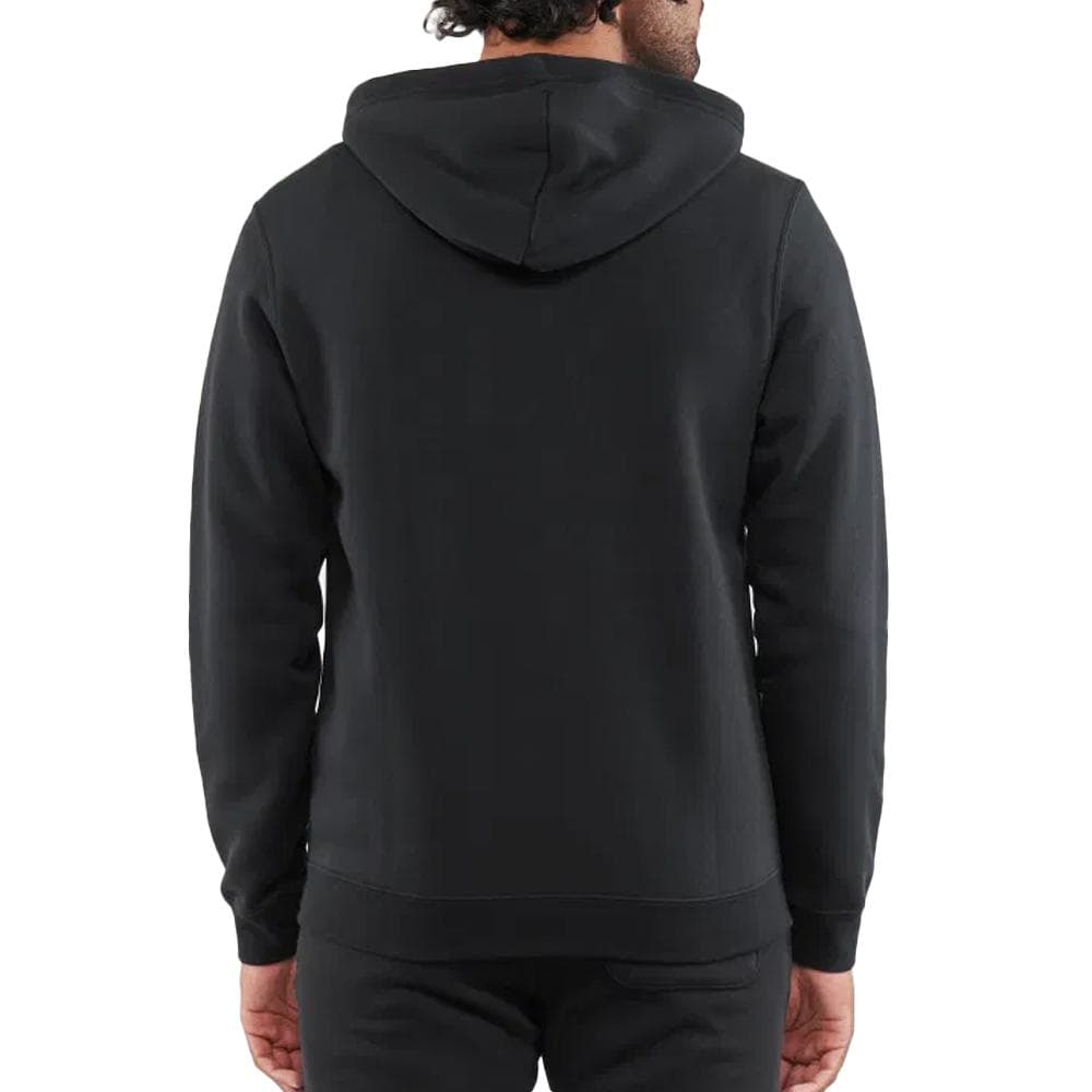 Sweat Zippé Noir Mixte Converse Brushed 2