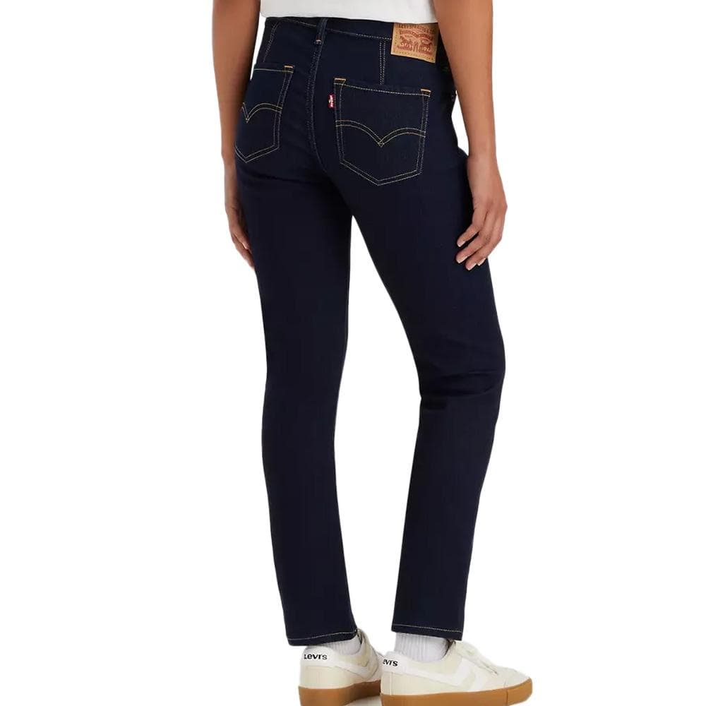 Jean 712 Slim Bleu Brut Femme Levi's Welt Pocket 2
