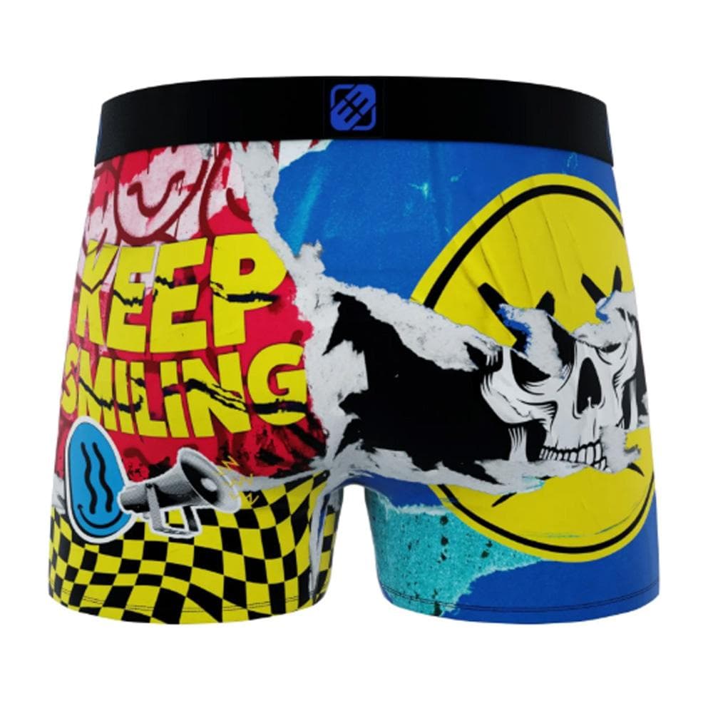 Boxer Noir/Jaune Homme Freegun Tag 2