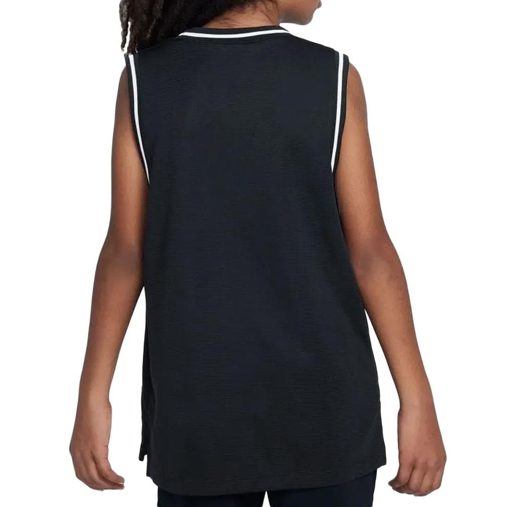 Débardeur Noir Fille Nike K Nk Df Cob Jsy Tank 2