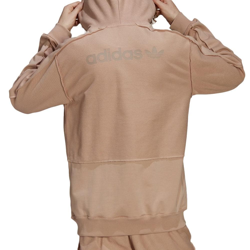 Sweat à capuche Rose Pâle Adidas Loopback 2