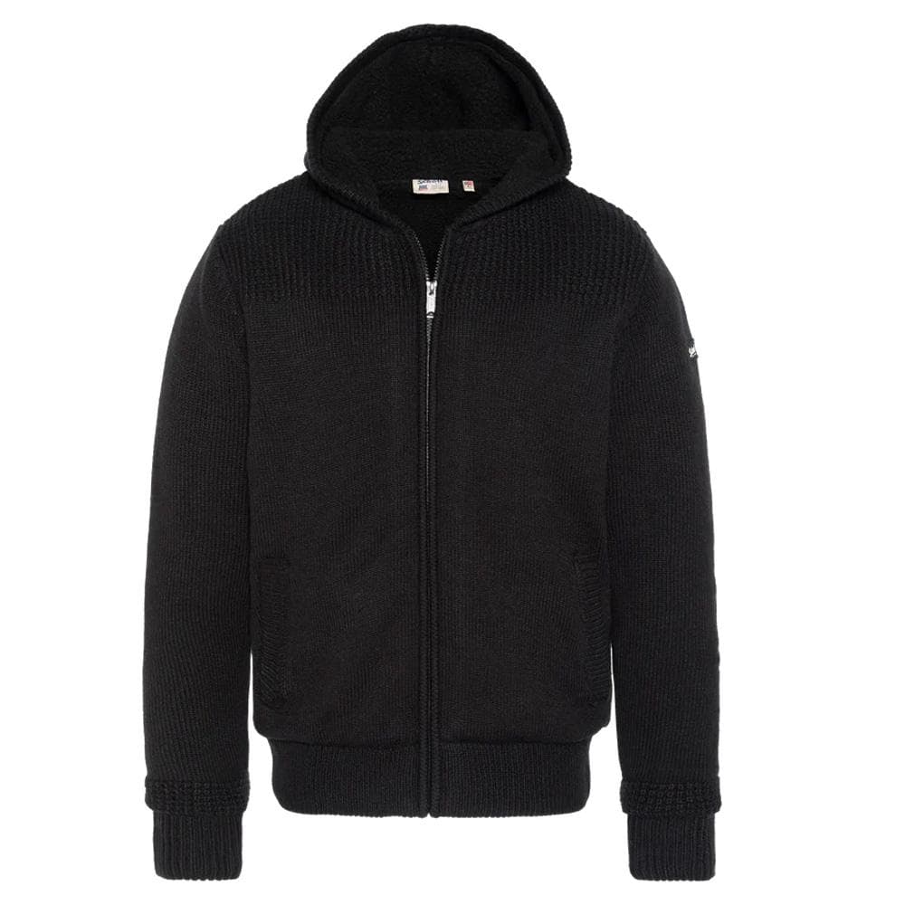 Gilet Noir Homme Schott Big Pull 1