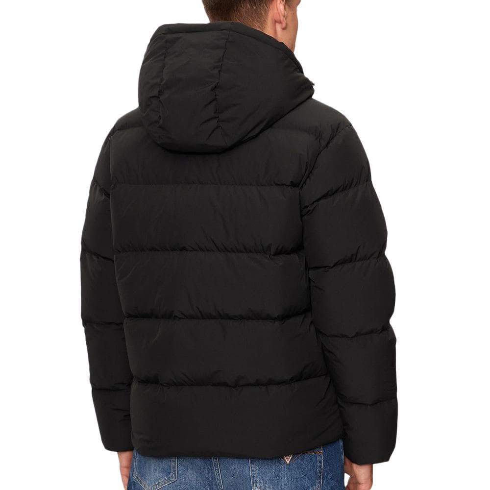 Doudoune Noire Homme Tommy Hilfiger Down Hooded Puffer 2