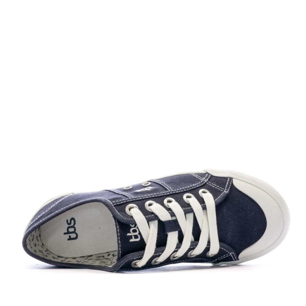 Baskets toile Bleu foncé Femme TBS 4