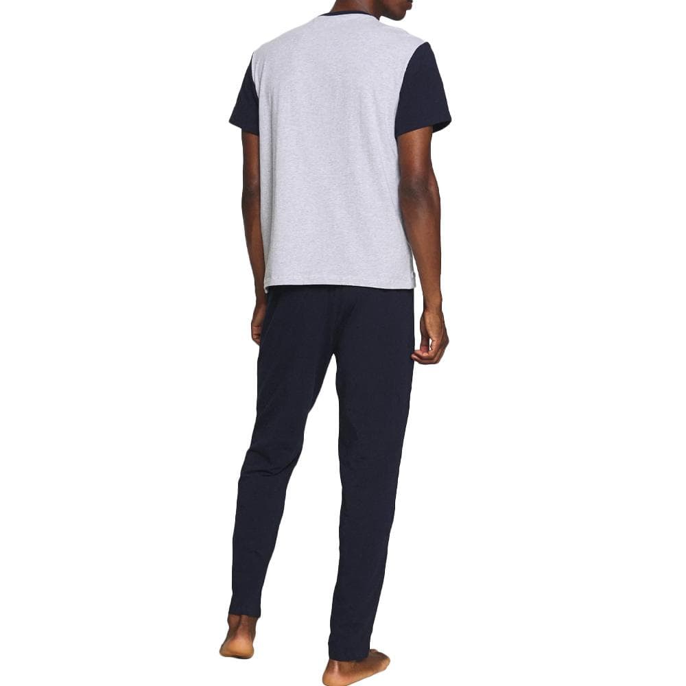 Pyjama Marine/Gris Homme Lacoste 4H9925 2