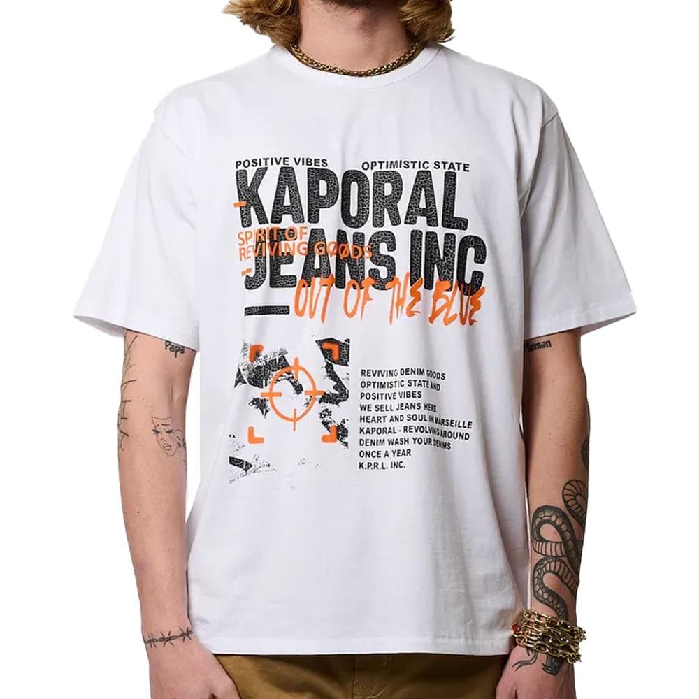 T-Shirt Blanc Homme Kaporal BELEM 1