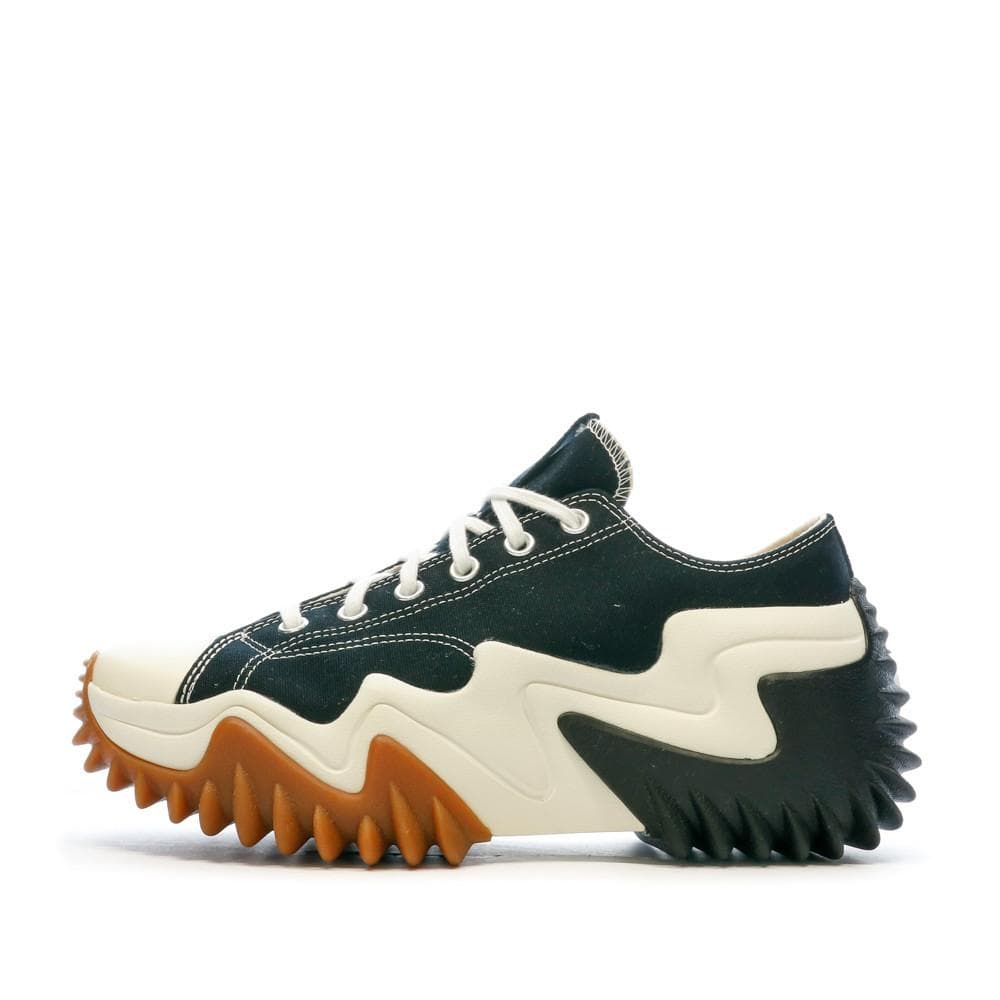 Baskets Noires/Beiges Homme Converse Run Star 1
