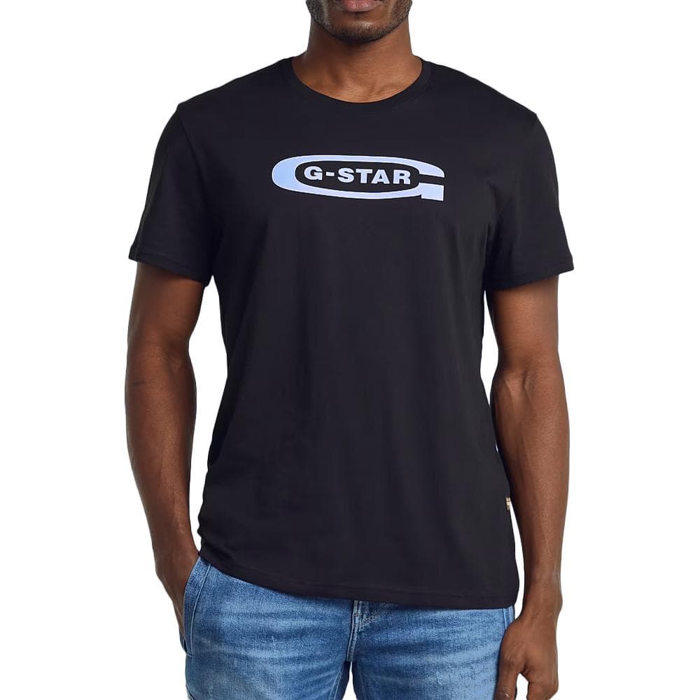 T-Shirt Marine Homme G-Star RAW Old Skools 1