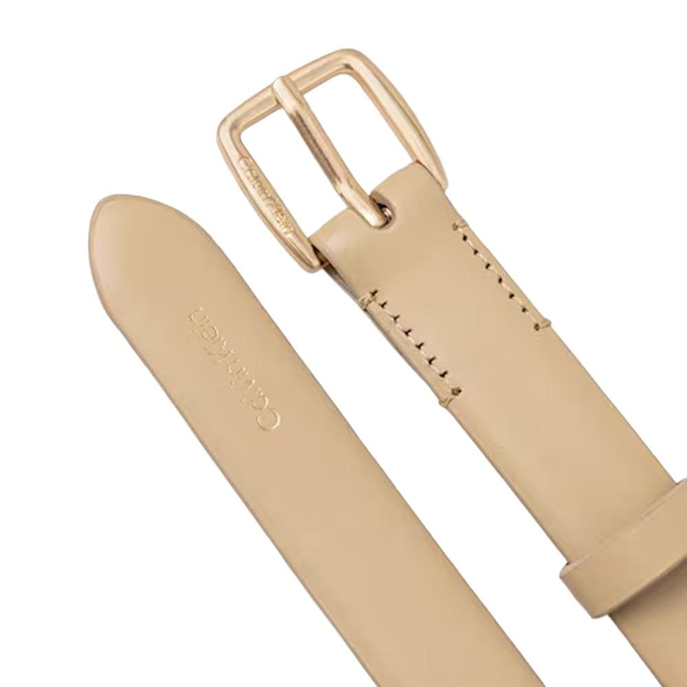 Ceinture Beige Femme Calvin Klein Jeans Essential Buckle - T 2