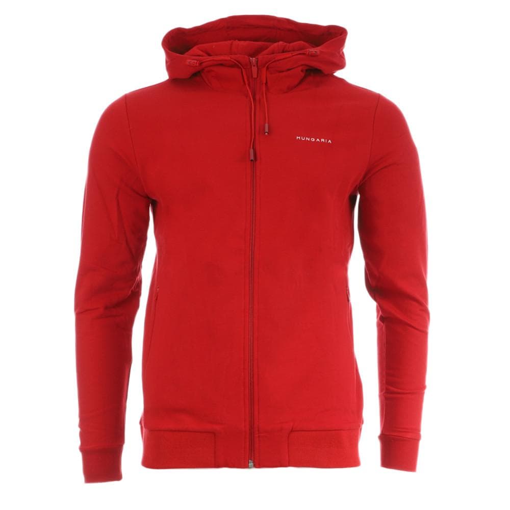 Sweat Zippé Rouge Homme Hungaria Ebeko 1