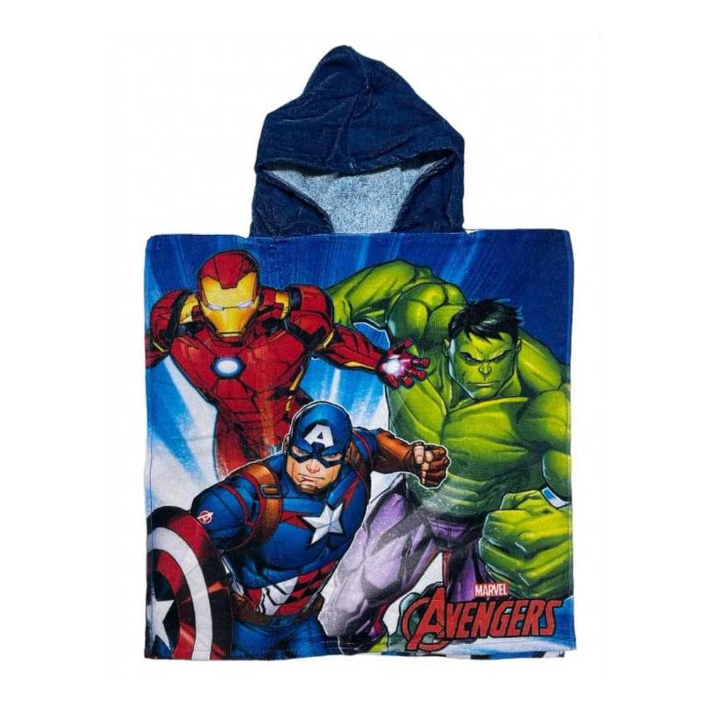 Poncho Bleu/Rouge Garçon Sport Zone Avengers 1