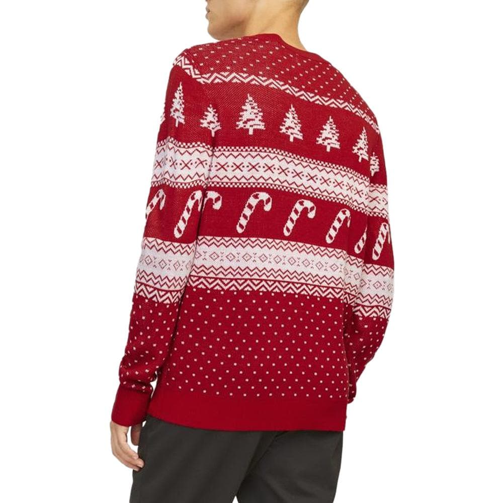Pull de Noël Rouge Homme Jack & Jones Gabriel 2