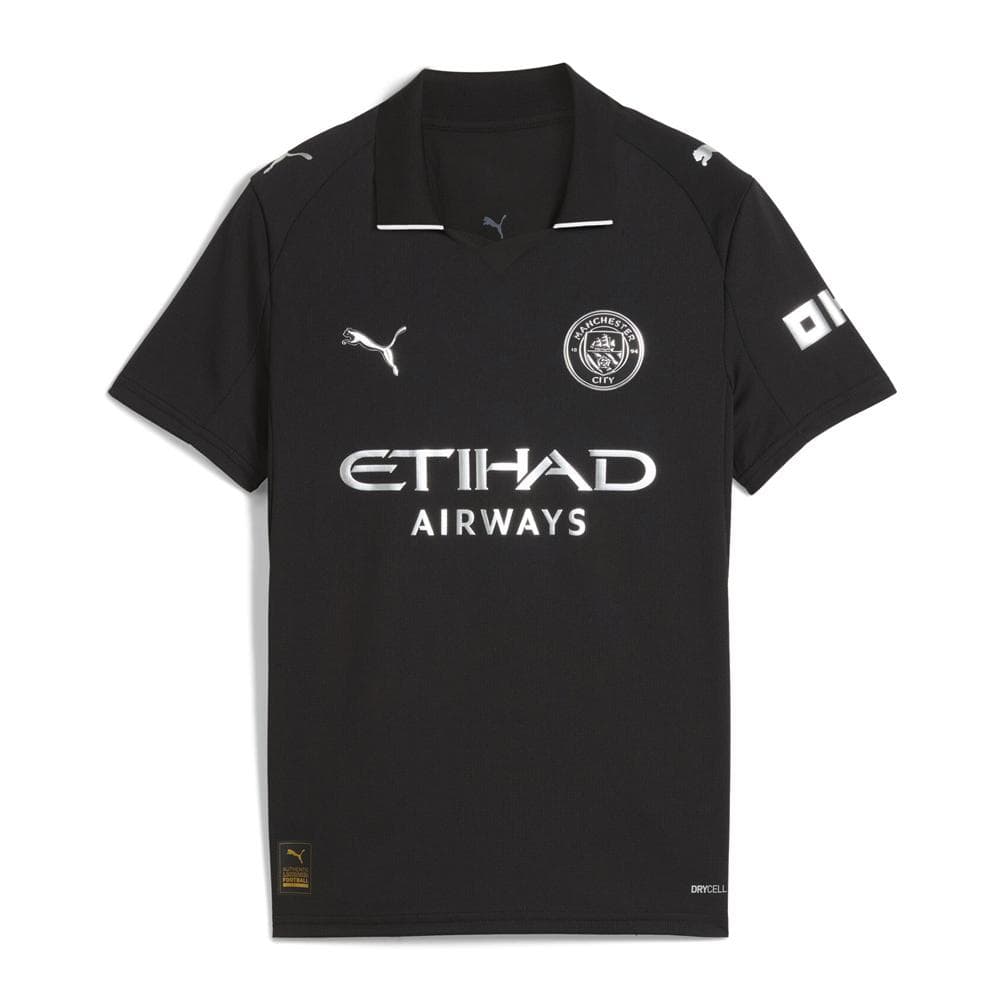 Maillot de Football Noir Garçon Puma Mcfc Away 1