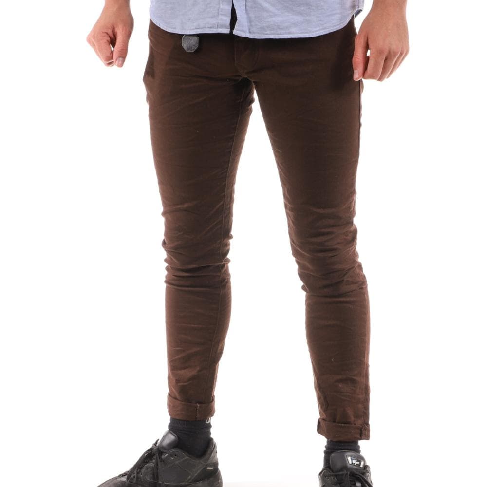 Jean Skinny Marron Homme Project X Paris 88169928 1