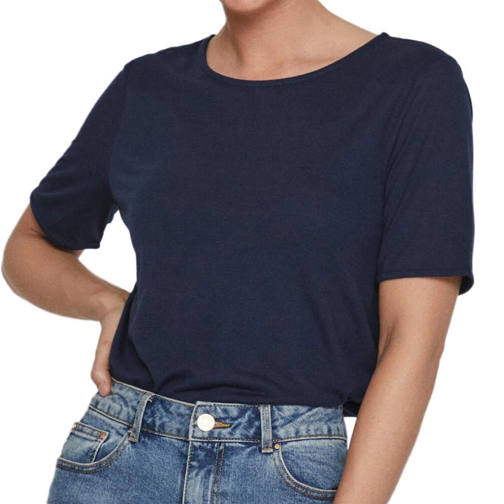 T-shirt Marine Femme Vila Mooney 1