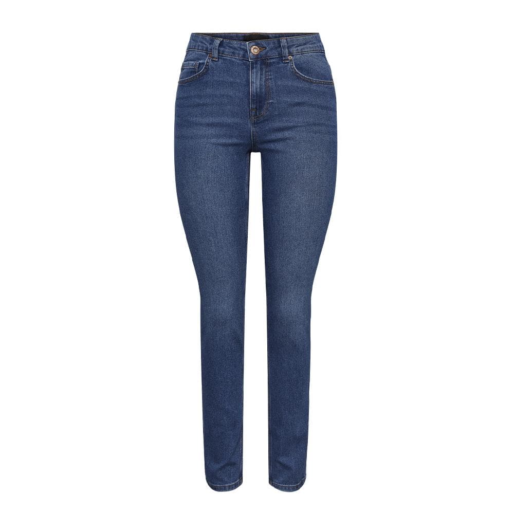 Jean Slim Bleu Femme Pieces Nunna 1