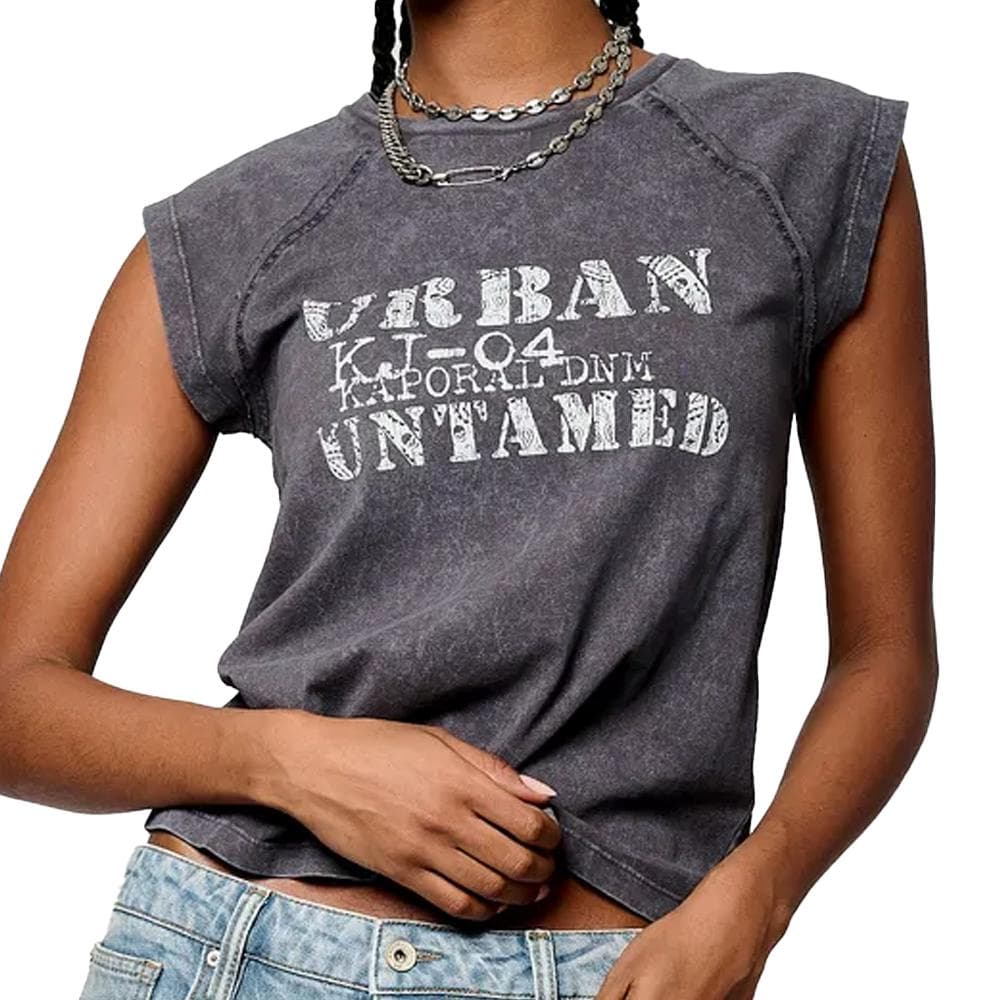 T-Shirt Gris Femme Kaporal Tee 1