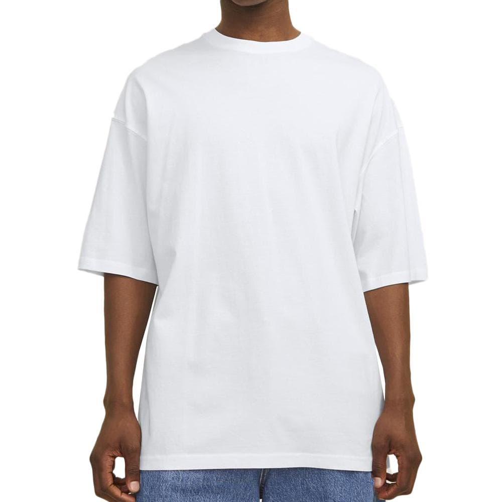 T-shirt Uni Blanc Homme Jack & Jones Charge 1