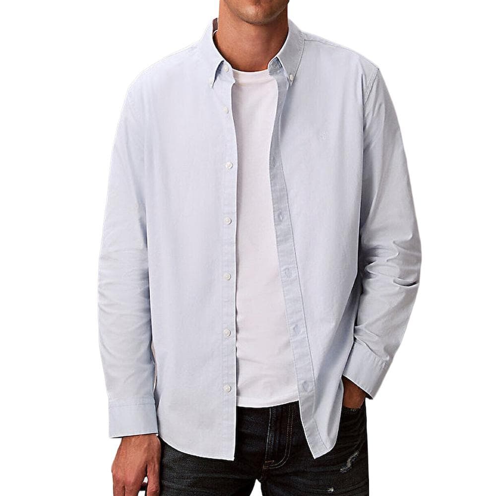 Chemise Bleu clair Homme Calvin Klein Jeans Oxfords 1