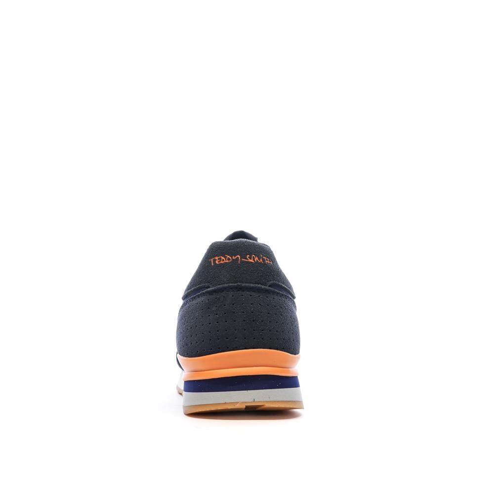 Baskets Marine/Orange Homme Teddy Smith Yellow 3
