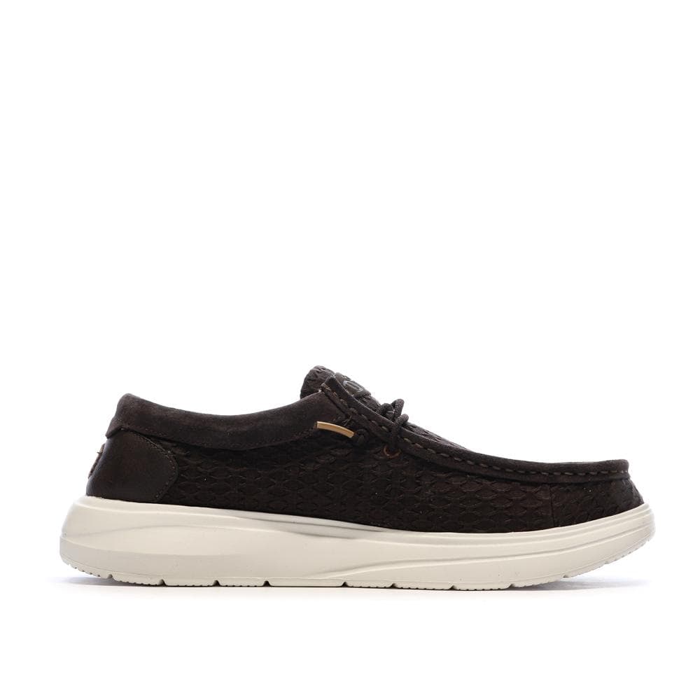Chaussures Marron Homme Hey Dude Mole Brown 2