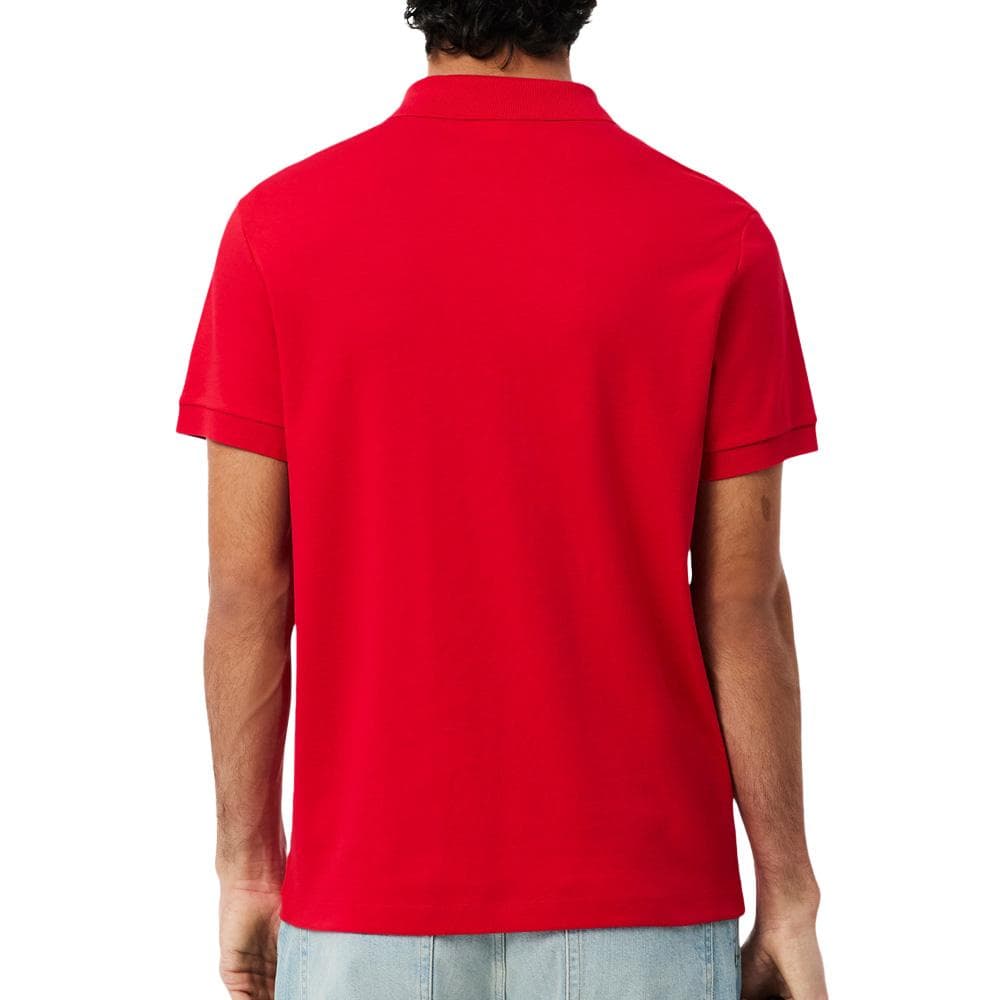 Polo Rouge Homme Lacoste 3D3 2