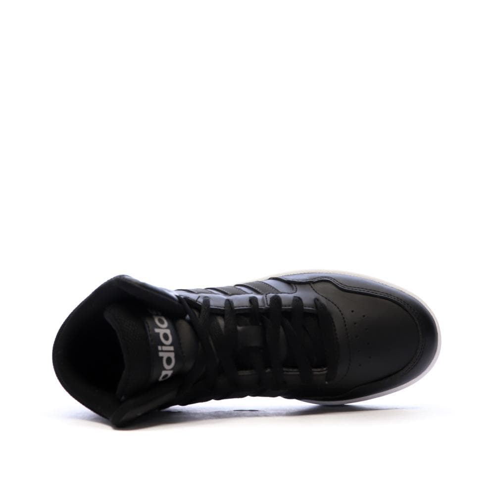 Baskets Noires Femme Adidas Hoops GW5456 4