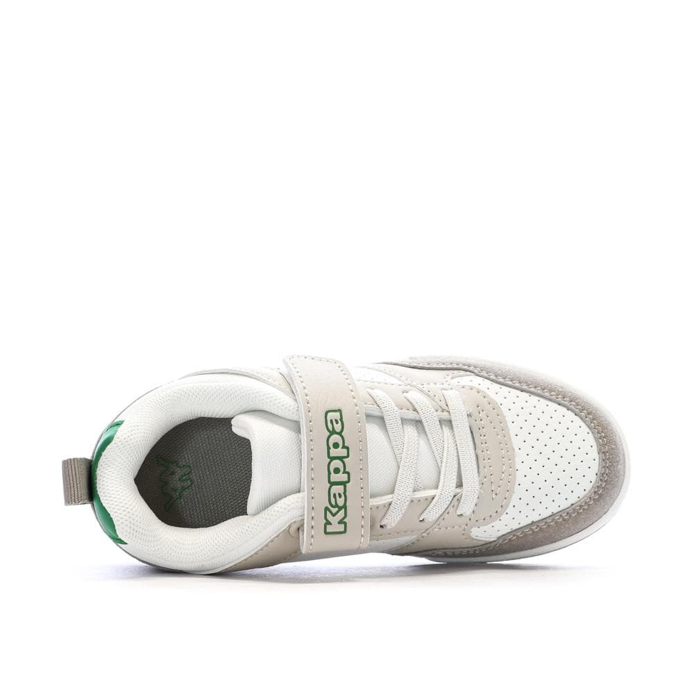Baskets Blanches/Grises/Vertes Garçon Kappa Manis 4